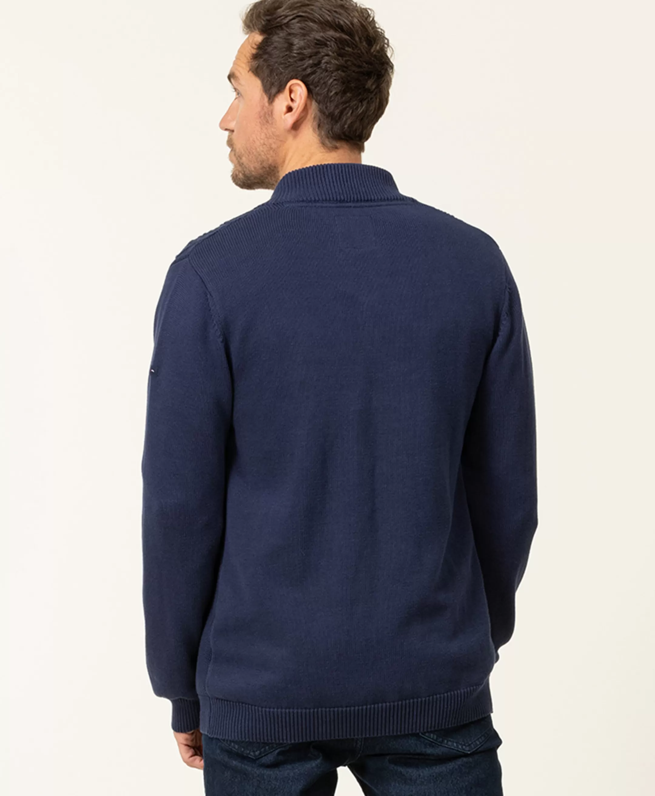 Terre de Marins CARDIGAN TRICOT INDIGO GORSA Cheap