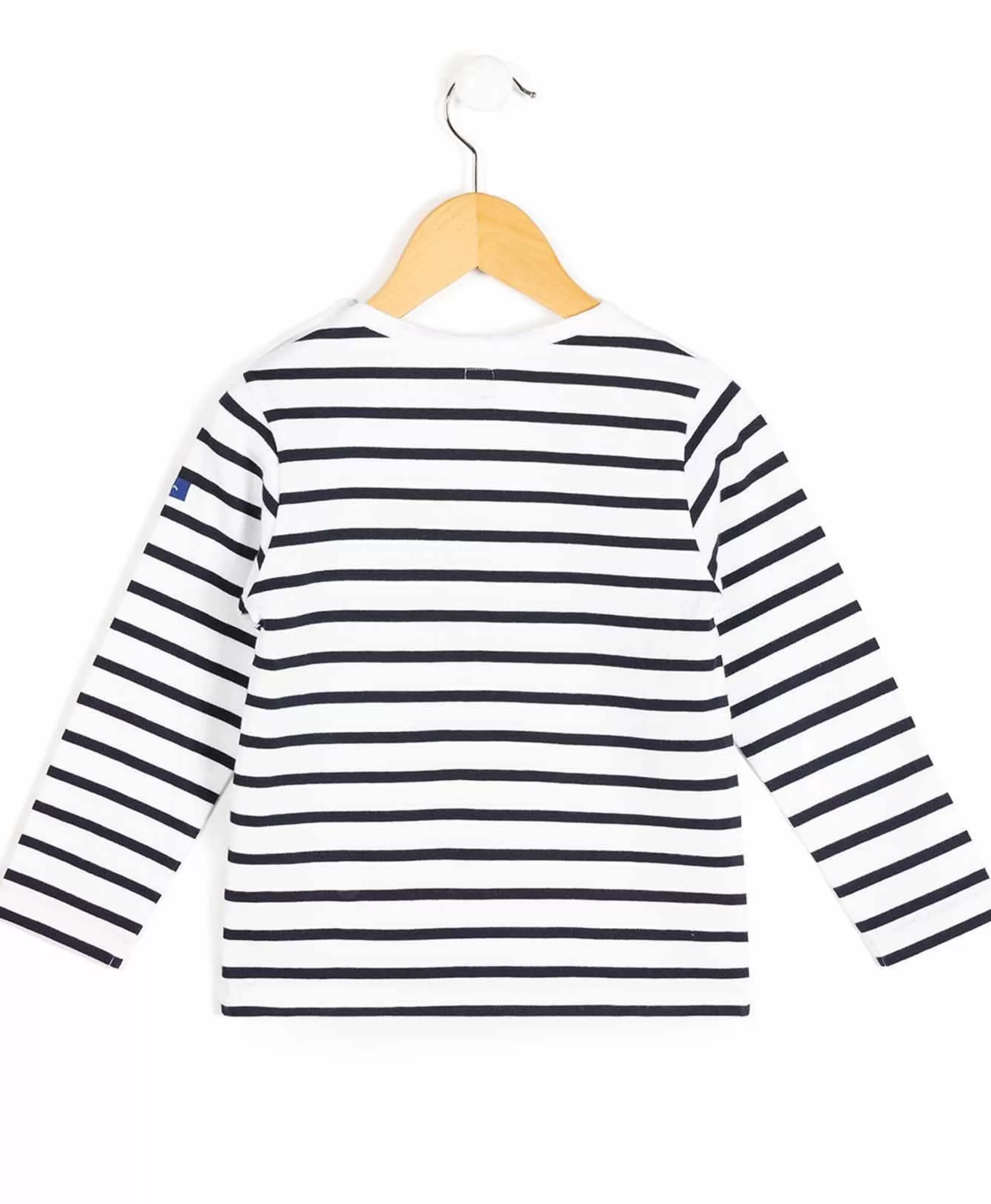 Terre de Marins MARINIERE ML FOND BLANC OPT RAYE MARINE CABATAGE Cheap